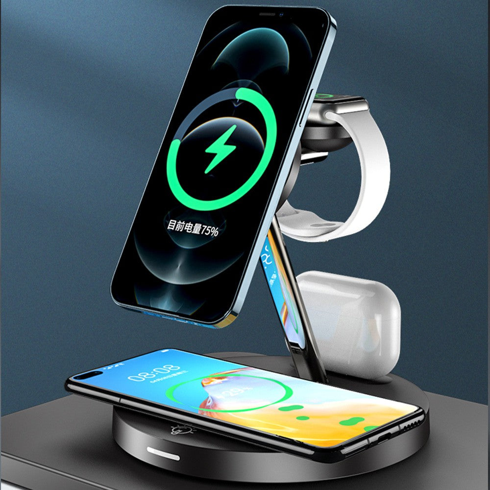 iQuick Multi Functions Wireless Charger With LED Ambient Light