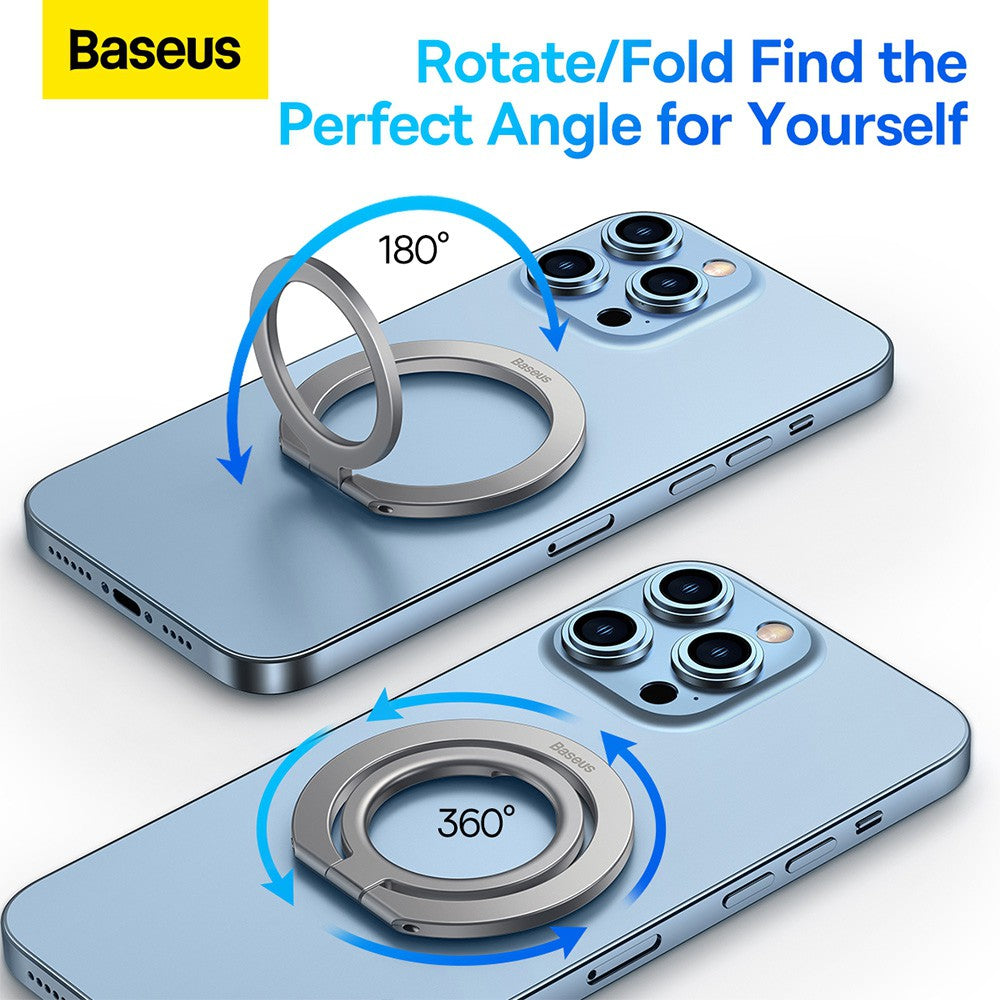 Baseus Halo Series Foldable Metal Ring Stand (Single-ring)